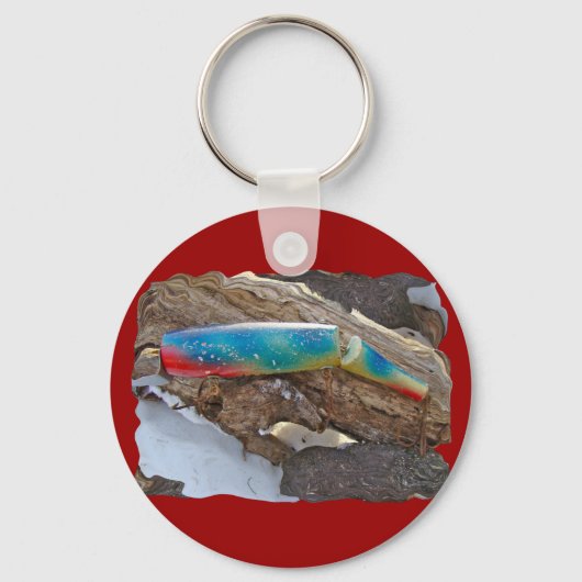 J&H「WIG LIT」ヴィンテージサルタータールアーアイテム キーホルダー (正面)