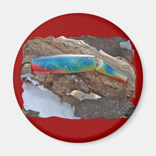 J&H「WIG LIT」ヴィンテージサルタータールアーアイテム マグネット (正面)