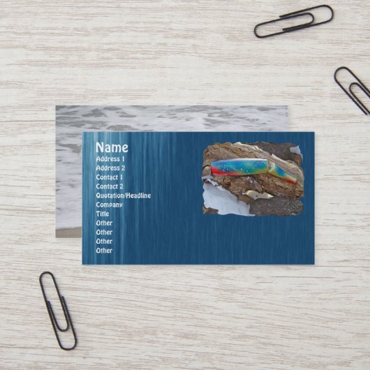 J&H「WIG LIT」ヴィンテージサルタータールアーアイテム 名刺 (正面/裏面インサイチュ)