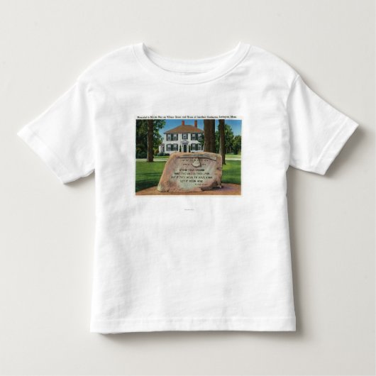 J. Harrington House、村の共有草地 トドラーTシャツ (正面)