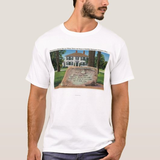 J. Harrington House、村の共有草地 Tシャツ (正面)