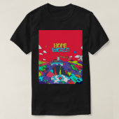 J-Hope WorldアルバムアートグラフィックTシャツ Tシャツ (デザイン正面)