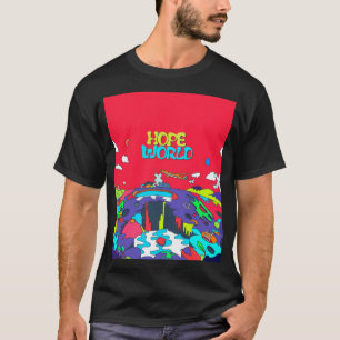 J-Hope WorldアルバムアートグラフィックTシャツ Tシャツ
