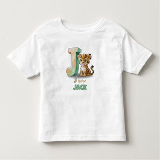 J is for Jack – Personalized Toddler T-shirt  トドラーTシャツ