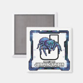 J is for Jumping Spider – GTA Style ABC Learning マグネット (正面/裏面)