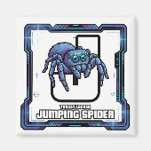 J is for Jumping Spider – GTA Style ABC Learning マグネット (正面)