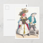 J.J.グランドビルイラストレーション・オブ・バードアンドフィッシュ ポストカード (正面/裏面)