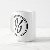 J.J.ハンナロゴマグ コーヒーマグカップ (正面左)