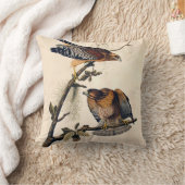 J.J. Audubon (赤い背負われたタカ) (1829年) クッション (ブランケット)