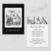 J J Grandvilleカスタマイズ可能なメディエーターのカード 名刺 (正面/裏面)