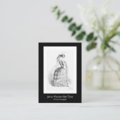 J J Grandville昆虫学者名刺 名刺 (スタンド正面)