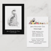 J J Grandville昆虫学者名刺 名刺 (正面/裏面)