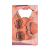 J.J.Rawlings、ガーナの大統領、ジェリー・ローリングス クレジットカード栓抜き (正面)