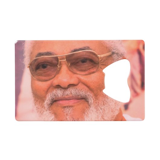 J.J.Rawlings、ガーナの大統領、ジェリー・ローリングス クレジットカード栓抜き (正面(横))