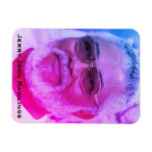 J.J.Rawlings、ガーナの大統領、ジェリー・ローリングス マグネット (横)