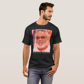 J.J.Rawlings、ガーナの大統領、ジェリー・ローリングス Tシャツ (正面フル)