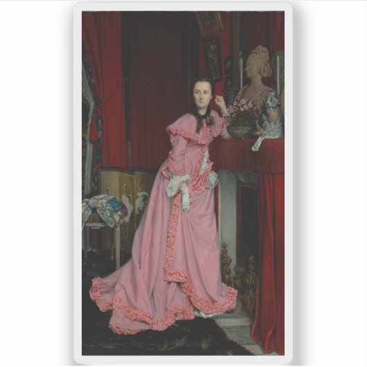 J. J. Tissot – ミラモン侯爵のポートレート シール (正面)