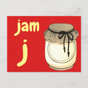 j - jamフラッシュカード ポストカード