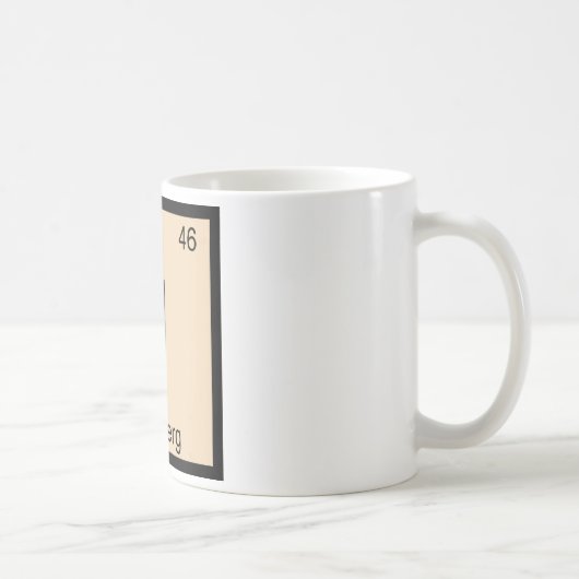 J - Jarlsbergのチーズ化学周期表 コーヒーマグカップ (右)
