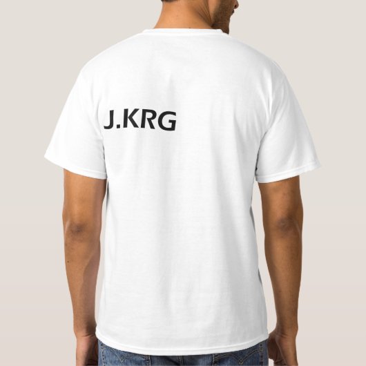 J.KRG Strelitzia reginae Tシャツ (裏面)