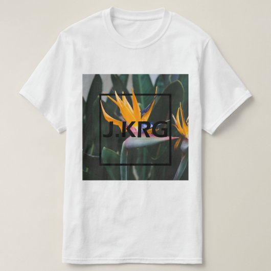 J.KRG Strelitzia reginae Tシャツ (デザイン正面)