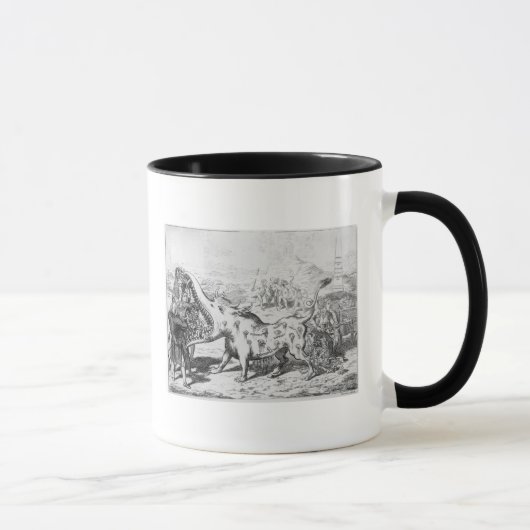 J.L.Stuartによって出版されるワクチン接種1802年 マグカップ (右)