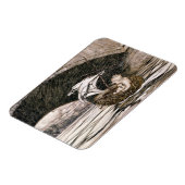 J.M.バリー |彼は橋の下を通り過ぎ来 マグネット (左側)