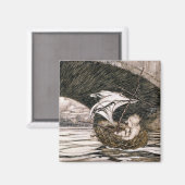 J.M.バリー |彼は橋の下を通り過ぎ来 マグネット (正面/裏面)