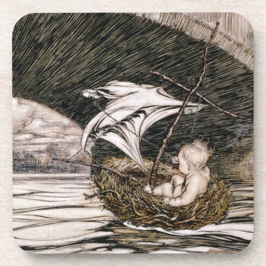 J.M. Barrie | 「彼が橋の下で渡し、来た コースター (正面)