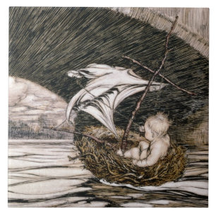 J.M. Barrie 「彼が橋の下で渡し、来た タイル