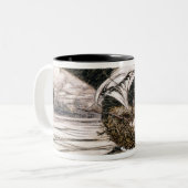 J.M. Barrie | 「彼が橋の下で渡し、来た ツートーンマグカップ (正面左)