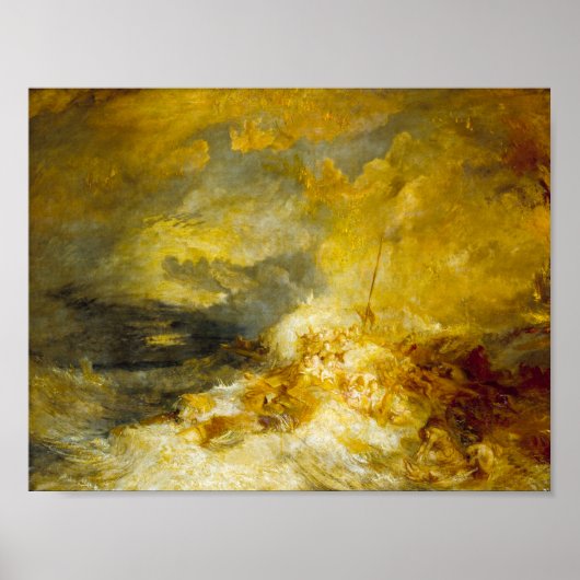 J・M・W・ターナーによる海難 ポスター (正面)