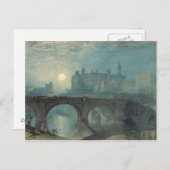 J.M.W.ターナー – アルウィック城 ポストカード (正面/裏面)