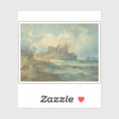 J. M. W. Turner – 北ウェールズのコンウェイ城 シール (シート)