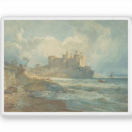 J. M. W. Turner – 北ウェールズのコンウェイ城 シール