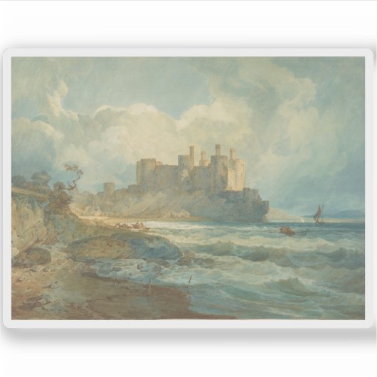 J. M. W. Turner – 北ウェールズのコンウェイ城 シール (正面)