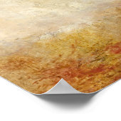 J. M. W. Turner – 山の風景、ヴァル・ダオスタ ポスター (角)