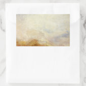 J. M. W. Turner – 山の風景、ヴァル・ダオスタ 長方形シール (バッグ)