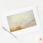 J. M. W. Turner – 山の風景、ヴァル・ダオスタ 長方形シール (封筒)