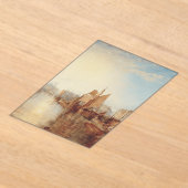 J.M.W. Turner: Harbor of Dieppe Romantic Fine Art アクリル招待状 (レイダウン)