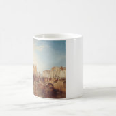 J.M.W. Turner: Harbor of Dieppe Romantic Fine Art コーヒーマグカップ (中央)