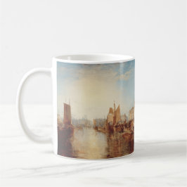 J.M.W. Turner: Harbor of Dieppe Romantic Fine Art コーヒーマグカップ