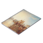 J.M.W. Turner: Harbor of Dieppe Romantic Fine Art ノートブック (左側)