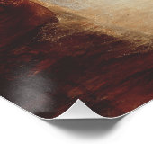 J.M.W. Turner: Harbor of Dieppe Romantic Fine Art ポスター (コーナー)