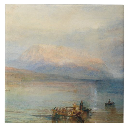 J. M. W. Turner - The Red Rigi タイル (正面)