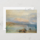 J. M. W. Turner - The Red Rigi ポストカード (正面/裏面)