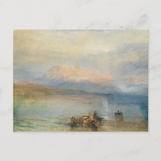 J. M. W. Turner - The Red Rigi ポストカード (正面)