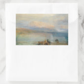 J. M. W. Turner - The Red Rigi 長方形シール (バッグ)