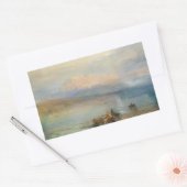 J. M. W. Turner - The Red Rigi 長方形シール (封筒)