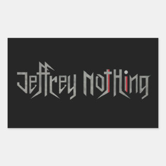 J-No Sticker 長方形シール